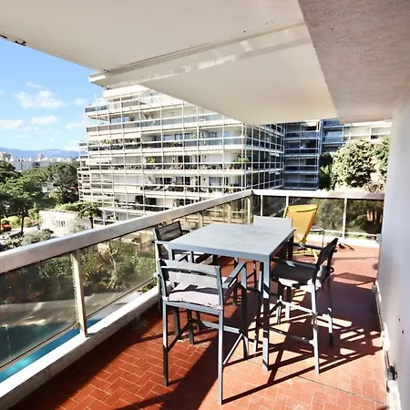 Lovely 2 25m2 - Pool - Ac - Terrace أنتيب